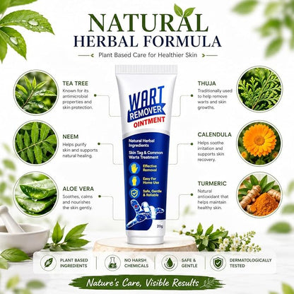 Wart Removal gel for face Wart Removal | Skin Tag Remover Cream | Mole Remover Gel (pack of 2 )