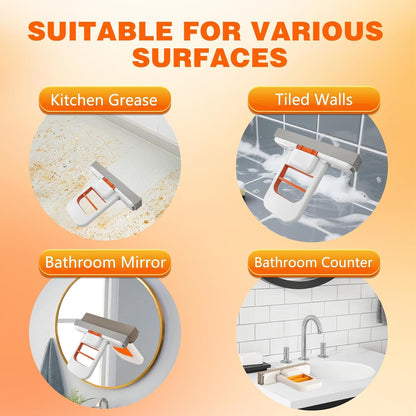 Mini Foldable Mop for Kitchen | Self‑Squeeze Sponge Mop (Pack of 1)