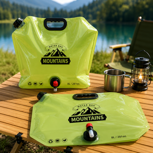 Traveling Water Carrier Bag | Collapsible Water Bag (Pack of 2)