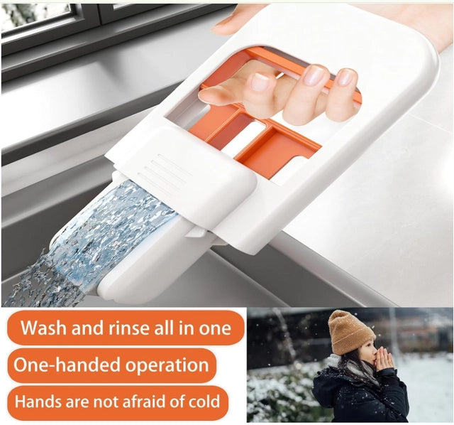 Mini Foldable Mop for Kitchen | Self‑Squeeze Sponge Mop (Pack of 1)