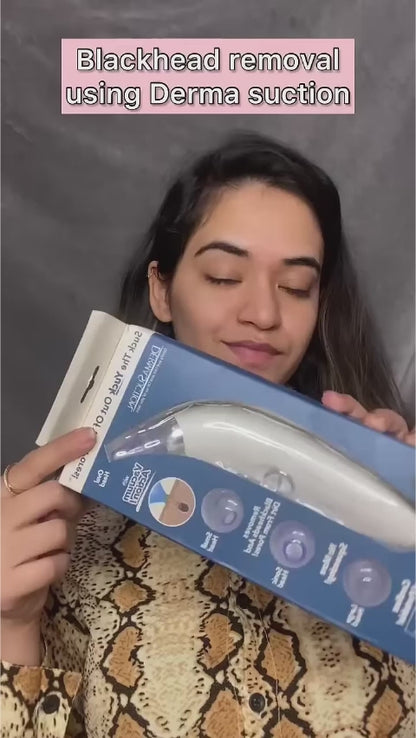 Blackhead Remover With Vacuum Action | 4-in-1 Pore Cleaning Device